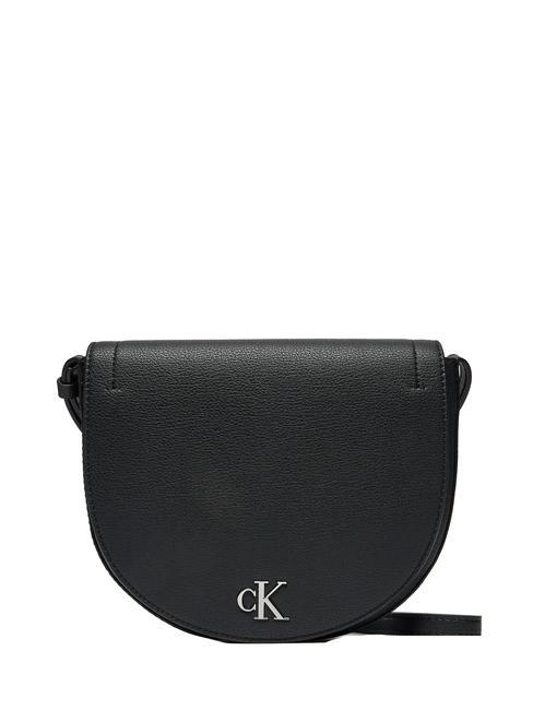CALVIN KLEIN CK JEANS MINIMAL MONOGRAM Mini shoulder bag pvh black - Women’s Bags