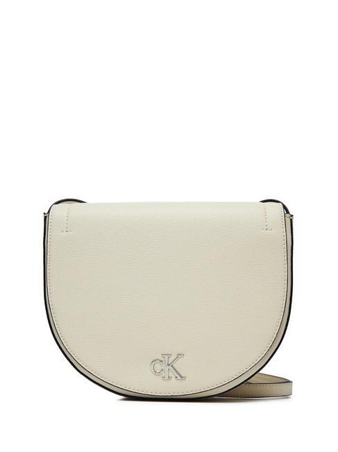 CALVIN KLEIN CK JEANS MINIMAL MONOGRAM Mini shoulder bag birch - Women’s Bags