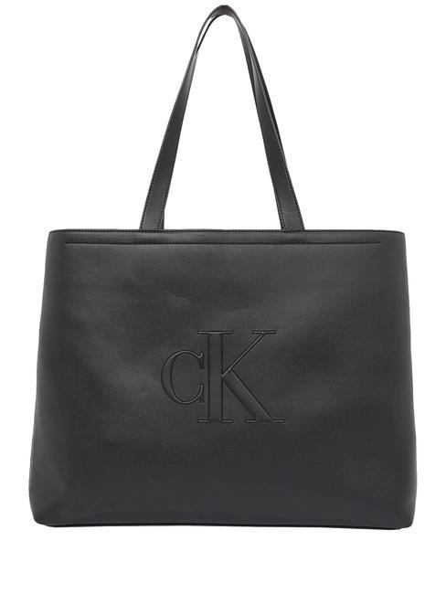 CALVIN KLEIN CK JEANS SCULPTED Shopping Bag pvh black - Women’s Bags