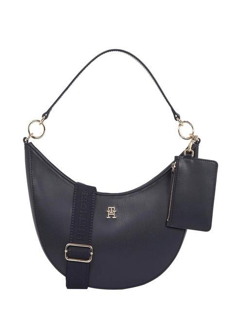 TOMMY HILFIGER MONOTYPE Shoulder bag with pouch space blue - Women’s Bags