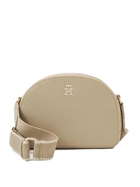 TOMMY HILFIGER MONOTYPE Small shoulder bag beige - Women’s Bags
