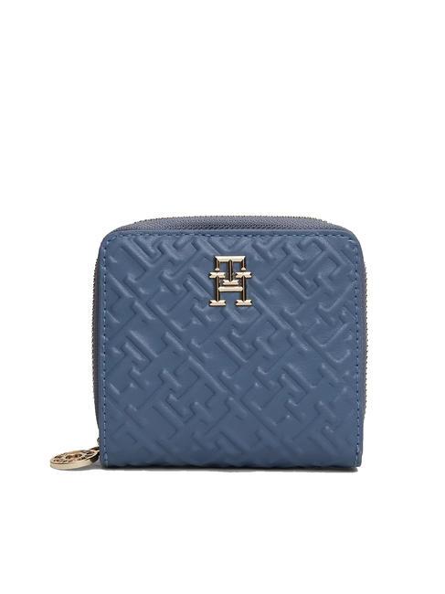 TOMMY HILFIGER DISTINCT Small wallet with embossed logo faded ink - Women’s Wallets
