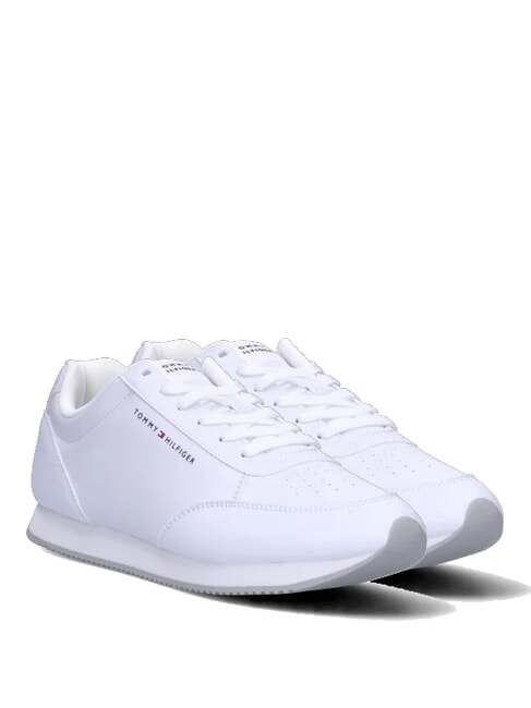TOMMY HILFIGER RUNNER MIX Low sneakers white - Men’s shoes