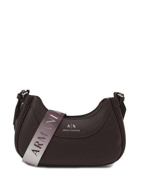 ARMANI EXCHANGE SMALL HOBO shoulder bag liquor - Women’s Bags