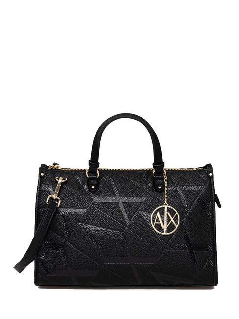 ARMANI EXCHANGE A|X EMBOSSED Handbag with shoulder strap black / black - Women’s Bags