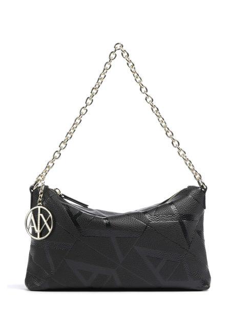 ARMANI EXCHANGE A|X EMBOSSED Chain handle shoulder bag black / black - Women’s Bags