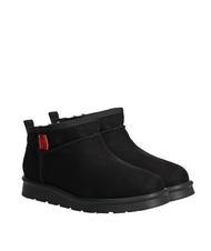 LOVE MOSCHINO WINTER 30 Suede ankle boots Black - Women’s shoes - 1