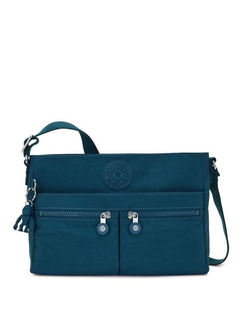KIPLING NEW ANGIE Multipocket shoulder bag cosmic emerald - Women’s Bags