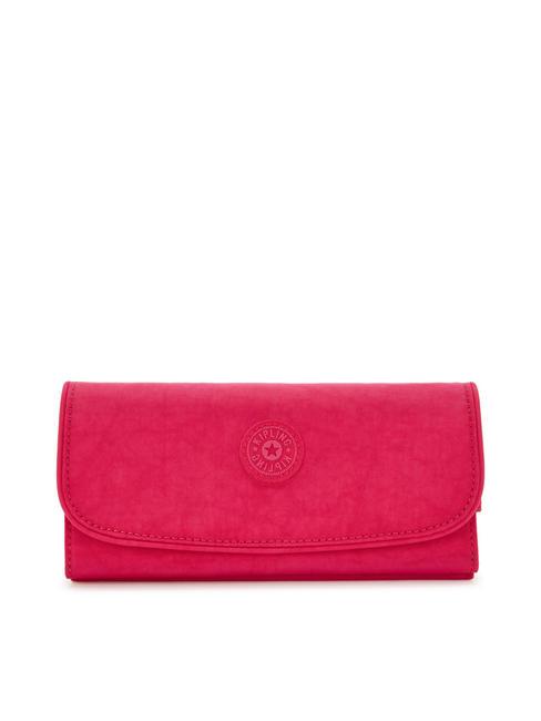 KIPLING MONEY LAND Large wallet pink confetti - Women’s Wallets