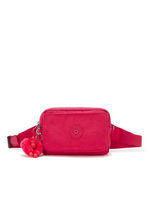 KIPLING ABANU MULTI 2 in 3 mini pouch bag pink confetti - Women’s Bags