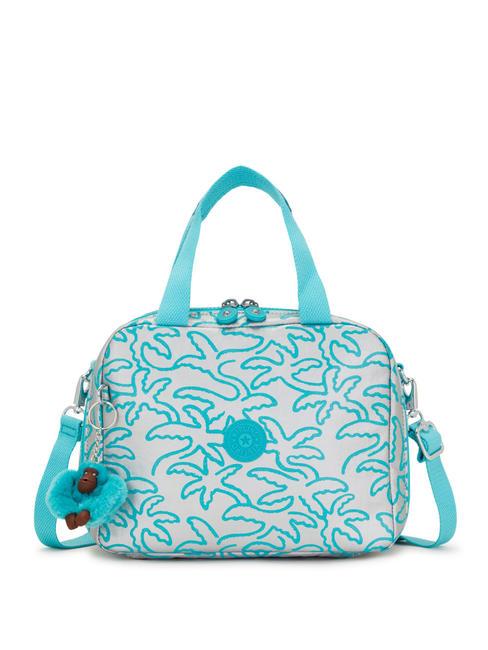 KIPLING MIYO Kids lunch bag metallic palm - Kids bags and accessories