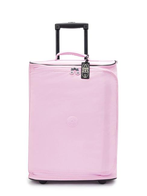 KIPLING TEAGAN C Hand luggage trolley blooming pink - Hand luggage