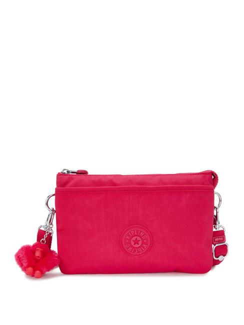 KIPLING RIRI S Flat mini bag pink confetti - Women’s Bags