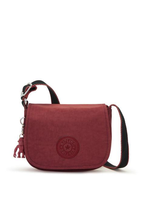 KIPLING LOREEN MINI Mini bag with shoulder flap flaring rust - Women’s Bags