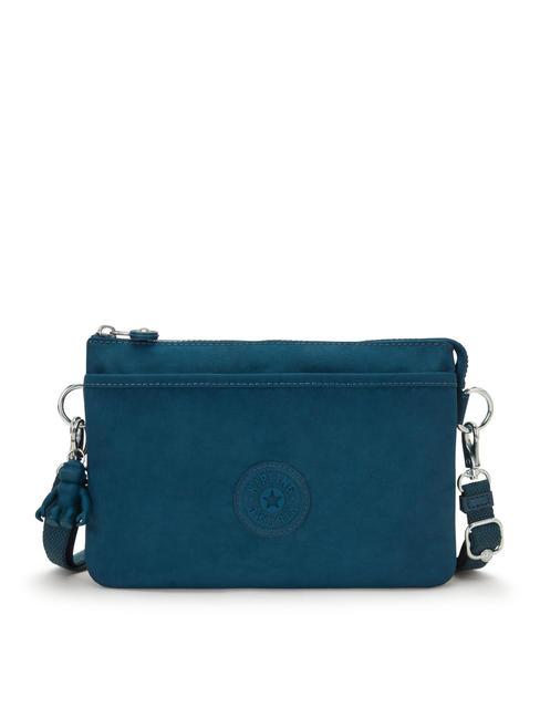 KIPLING RIRI S Flat mini bag cosmic emerald - Women’s Bags