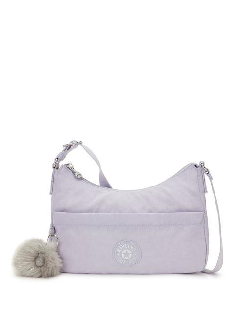 KIPLING LARYSA Compact shoulder bag fresh lilac gg - Women’s Bags