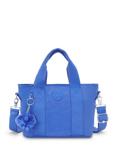 KIPLING MINTA Medium tote bag with shoulder strap havana blue - Women’s Bags