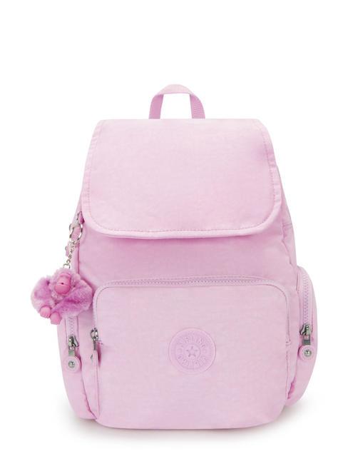 KIPLING CITY ZIP S Backpack with flap blooming pink - Women’s Bags