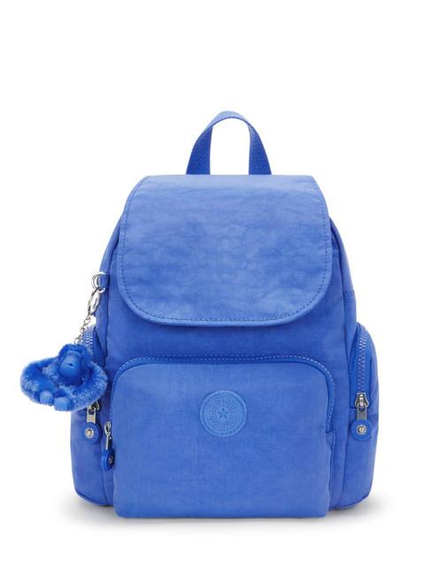 KIPLING CITY ZIP MINI Small backpack with flap havana blue - Women’s Bags