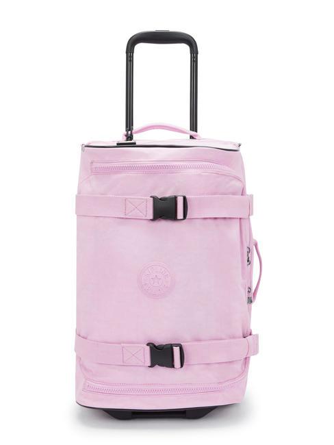 KIPLING AVIANA S Hand luggage trolley blooming pink - Hand luggage
