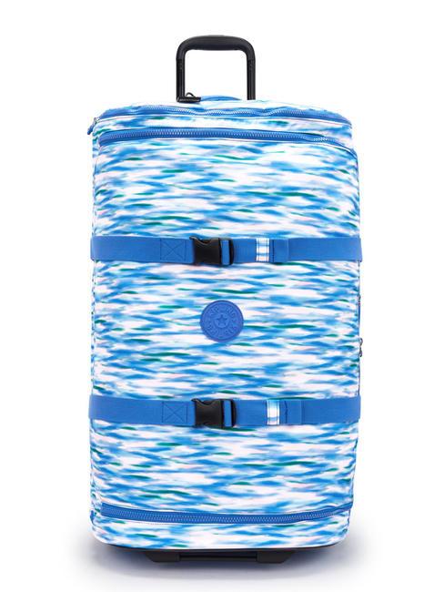 KIPLING AVIANA L Large size trolley diluted blue - Semi-rigid Trolley Cases