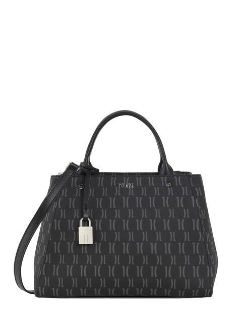 ALVIERO MARTINI PRIMA CLASSE MONOGRAM Handbag, with shoulder strap Black - Women’s Bags