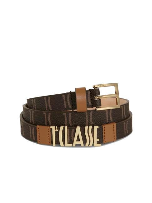 ALVIERO MARTINI PRIMA CLASSE MONOGRAM  Belt Made in Italy dark - Belts