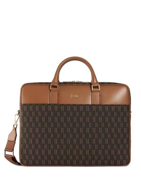 ALVIERO MARTINI PRIMA CLASSE MONOGRAM 13" Laptop Briefcase dark - Work Briefcases
