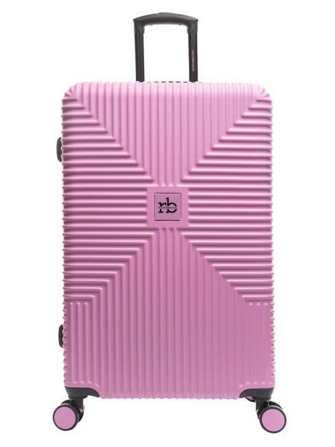 ROCCOBAROCCO ADVENTURE Large size trolley pinky - Rigid Trolley Cases
