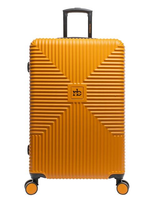 ROCCOBAROCCO ADVENTURE Large size trolley orange - Rigid Trolley Cases