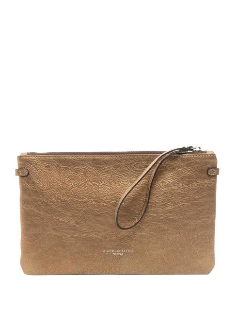 GIANNI CHIARINI borsa a tracolla in pelle  bronze - Women’s Bags
