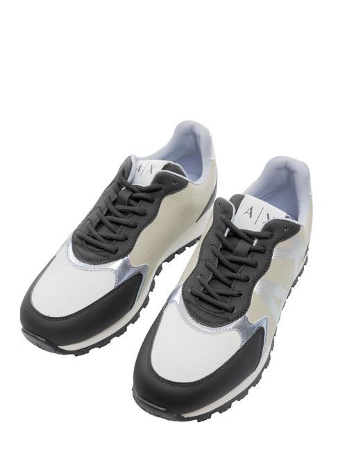 ARMANI EXCHANGE RUNNING Sneakers mud+black - Women’s shoes