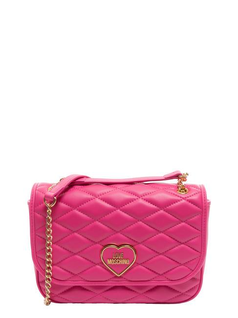 LOVE MOSCHINO ROMANTIC Convertible Shoulder/cross body bag fuchsia - Women’s Bags
