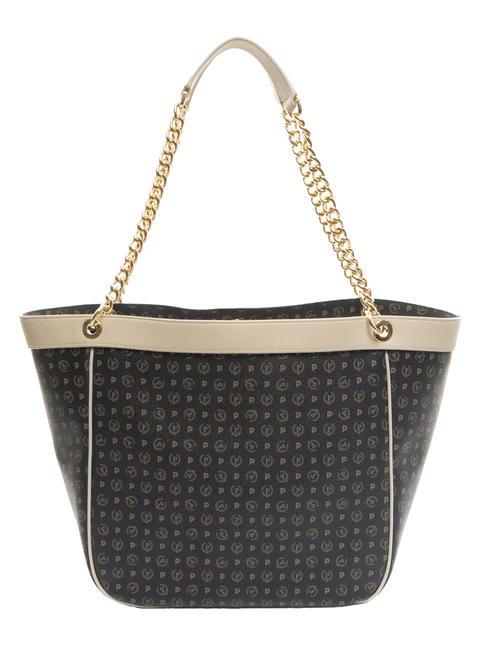 POLLINI HERITAGE Shoulder bag, transformable Black / Ivory - Women’s Bags