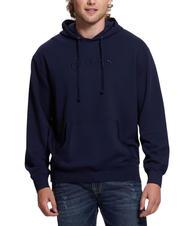 GUESS FINCH TERRY Sweatshirt oversize with pocket and hood - Sweatshirts