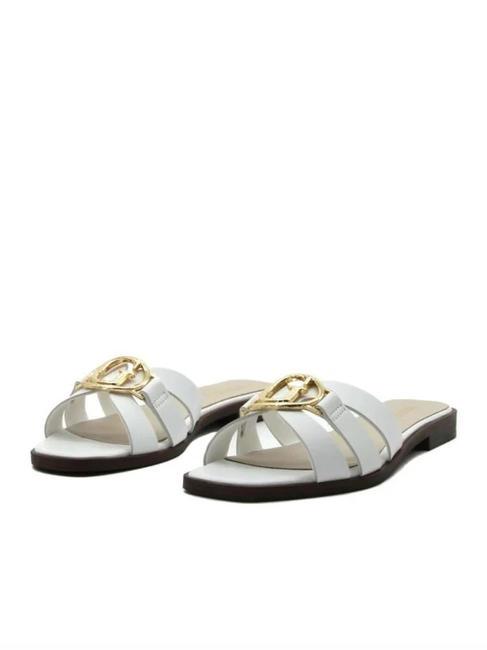 GUESS SYMO  Leather sandals white - Women’s shoes