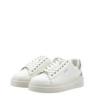 GUESS ELBINA Leather sneakers with studs - Women’s shoes