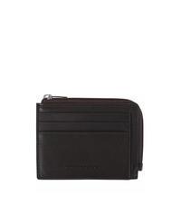 PIQUADRO TAG Zip card holder - Men&rsquo;s Wallets