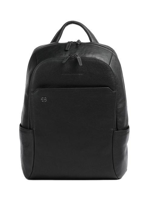 PIQUADRO backpack BLACK SQUARE, PC holder 14 " Black - Laptop backpacks