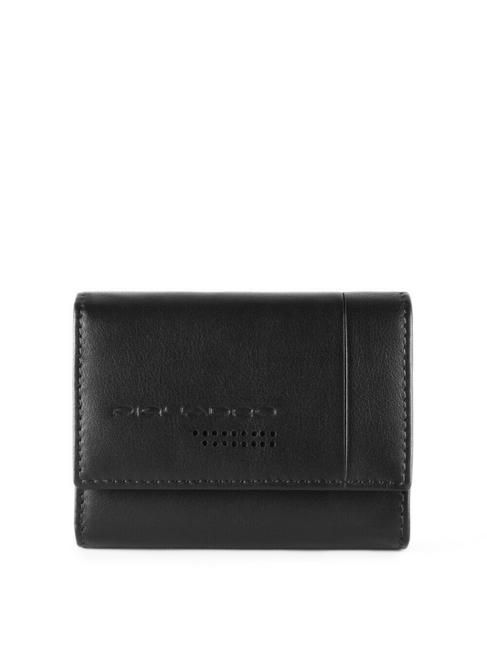 PIQUADRO URBAN Leather wallet Black - Men’s Wallets