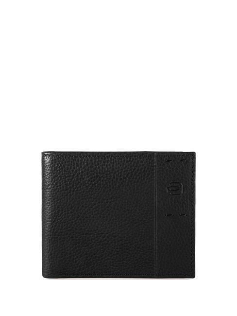 PIQUADRO wallet PULSE PLUS, with removable document holder black - Men’s Wallets