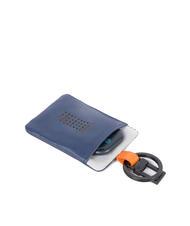 PIQUADRO URBAN  Leather key ring, with connequ - Key holders