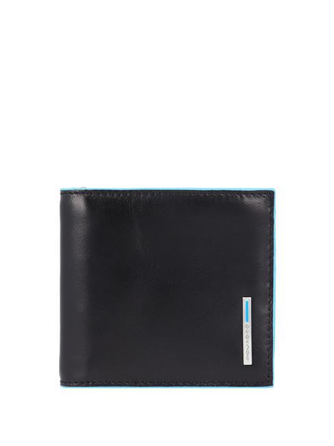 PIQUADRO BLUE SQUARE Leather wallet black - Men’s Wallets