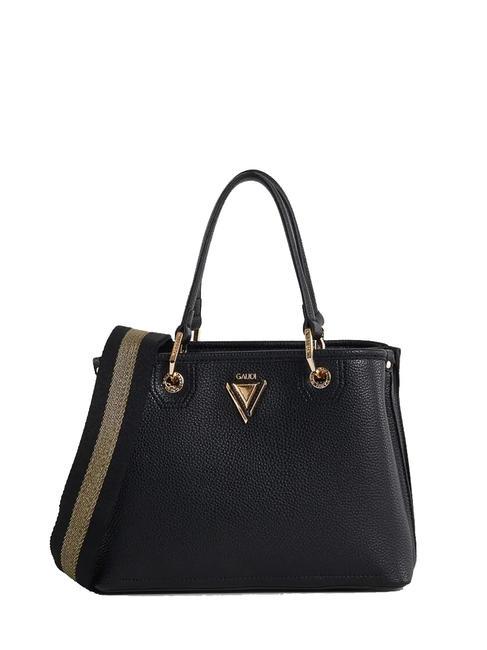 GAUDÌ BEA Small shopping bag with shoulder strap BLACK - Women’s Bags