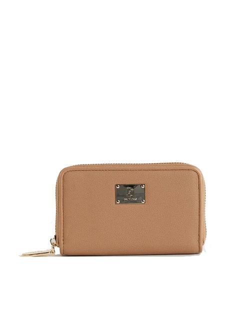 GAUDÌ CLEMENTINE Medium zip around wallet croissant - Women’s Wallets