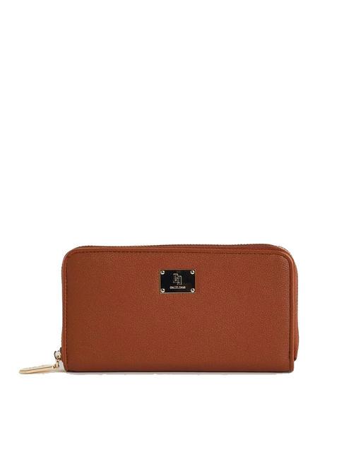 GAUDÌ CLEMENTINE Large zip around wallet tan - Women’s Wallets