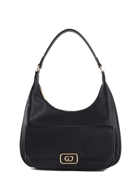 GAUDÌ CLAIRE Hobo bag with pocket BLACK - Women’s Bags