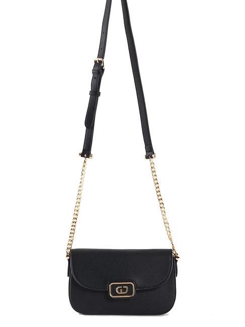 GAUDÌ CLAIRE Shoulder bag with flap BLACK - Women’s Bags
