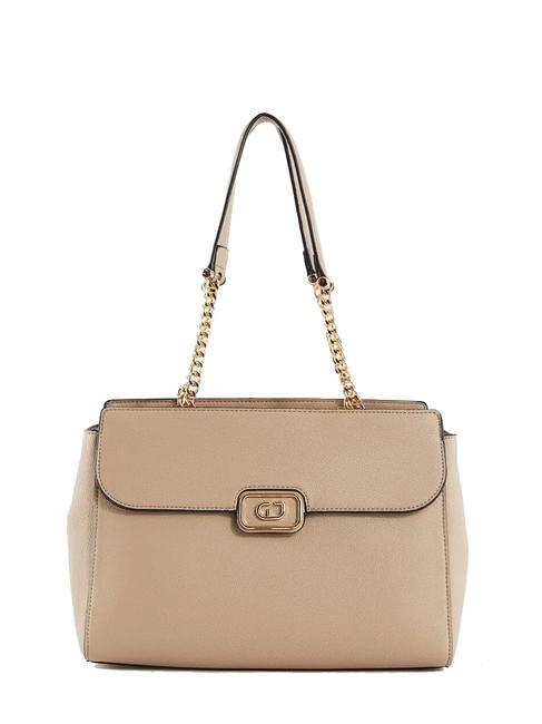 GAUDÌ CLAIRE Chain Handle Shoulder Bag sand - Women’s Bags