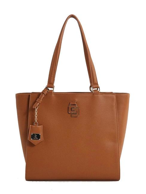 GAUDÌ CARRIE Shopper bag with shoulder strap tan - Women’s Bags